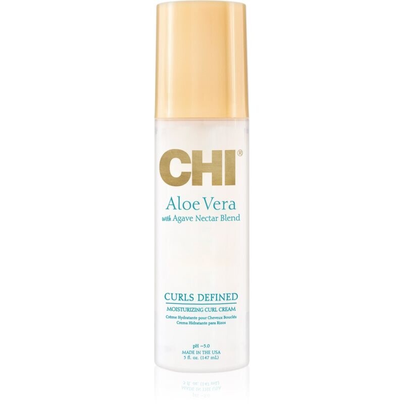 CHI Aloe Vera Moisturizing Curl Cream leave-in spray for wavy and curly hair 147 ml
