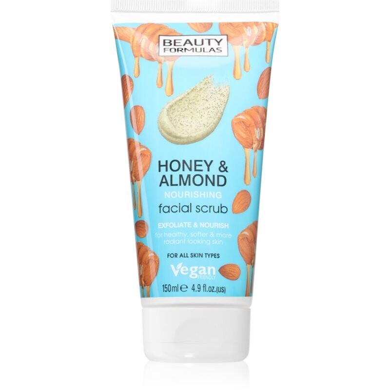Beauty Formulas Honey & Almond face exfoliator 150 ml