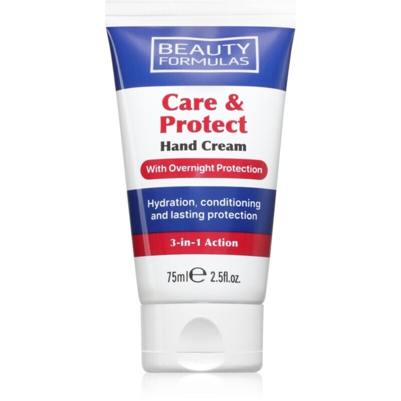 Beauty Formulas Care & Protect hand cream 75 ml