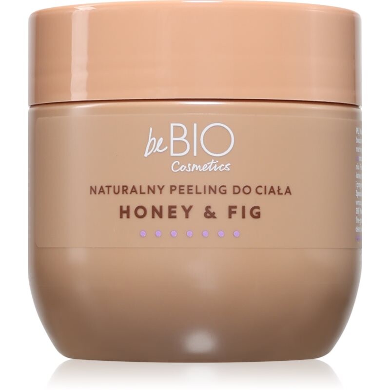 beBIO Honey & Fig smoothing body scrub 200 ml