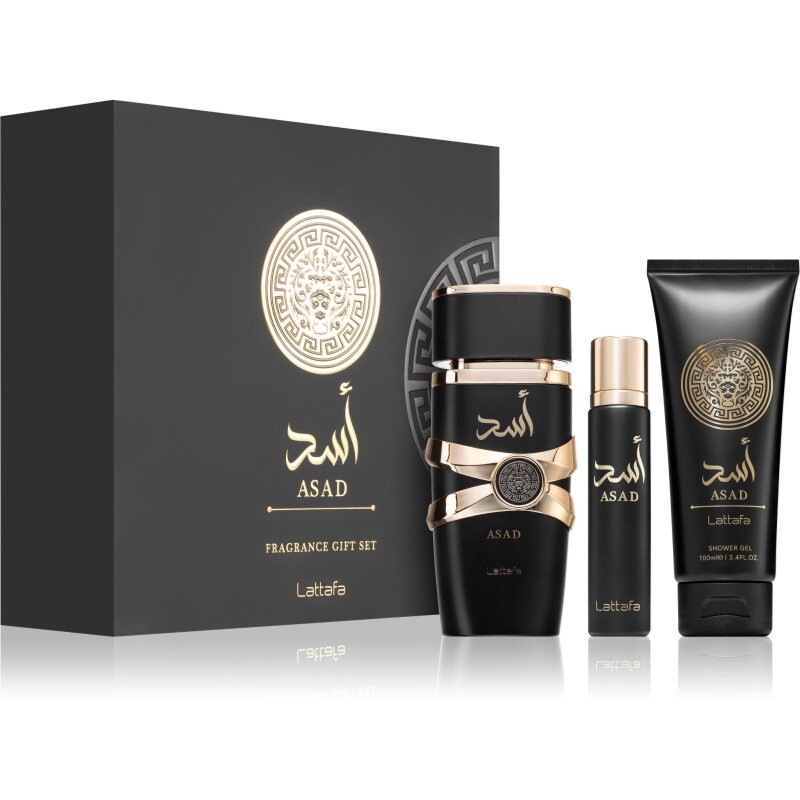 Lattafa Asad gift set for men