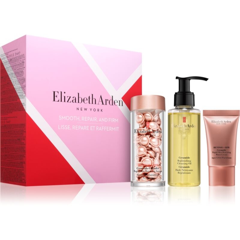 Elizabeth Arden Retinol + HPR Ceramide Smooth, Repair and Firm gift set for skin rejuvenation