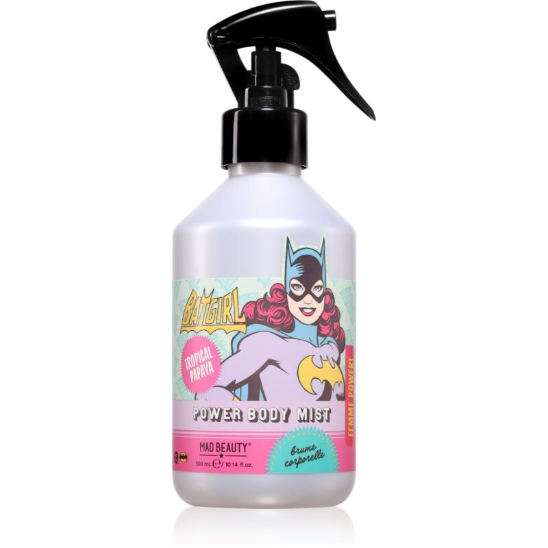 Mad Beauty DC Femme Power Batgirl scented body spray for women 300 ml