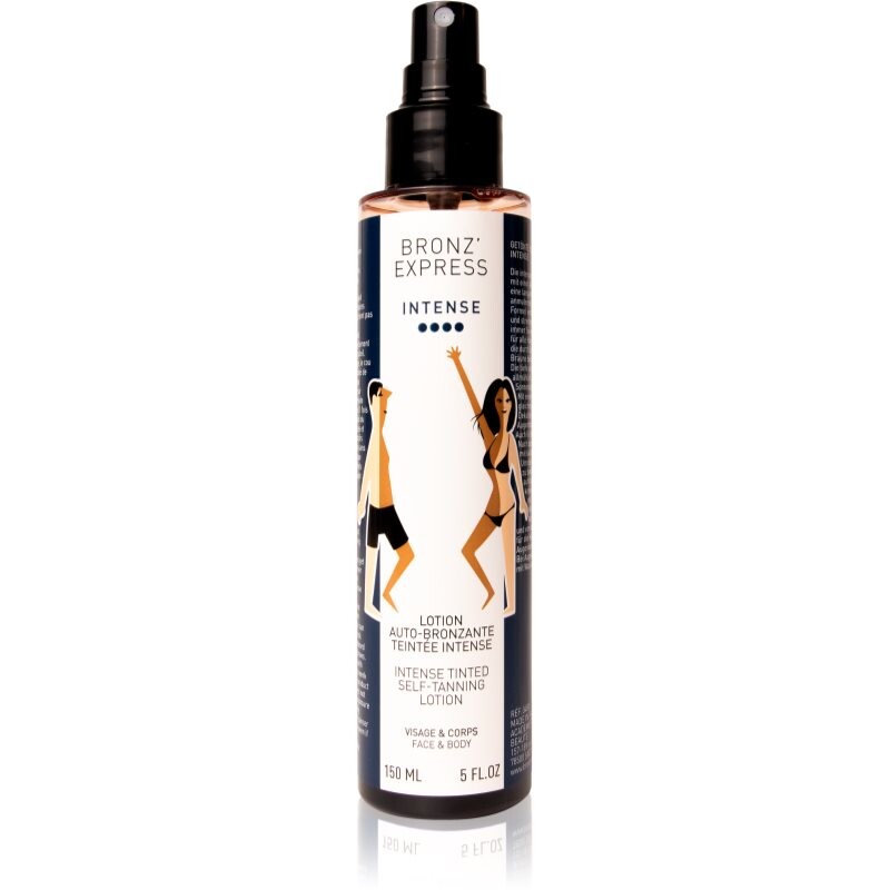 Bronz'Express Immediate Effect Intense self-tanning spray for body and face 150 ml