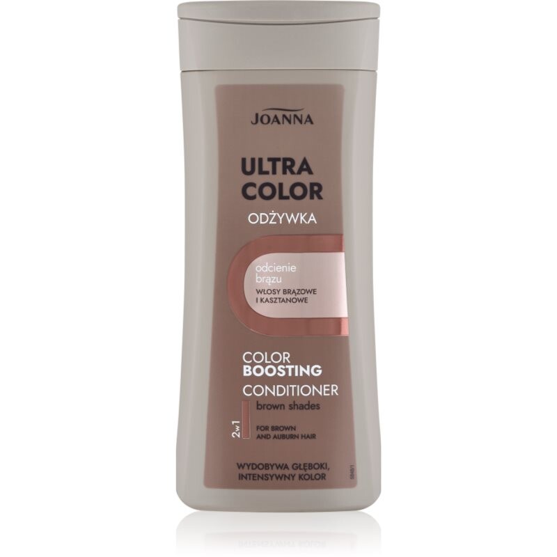 Joanna Ultra Color Boosting Conditioner colour refreshing conditioner brown shades 200 g