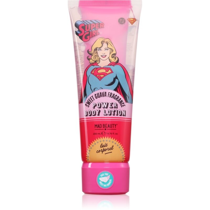 Mad Beauty DC Femme Power Supergirl hydrating body lotion 200 ml