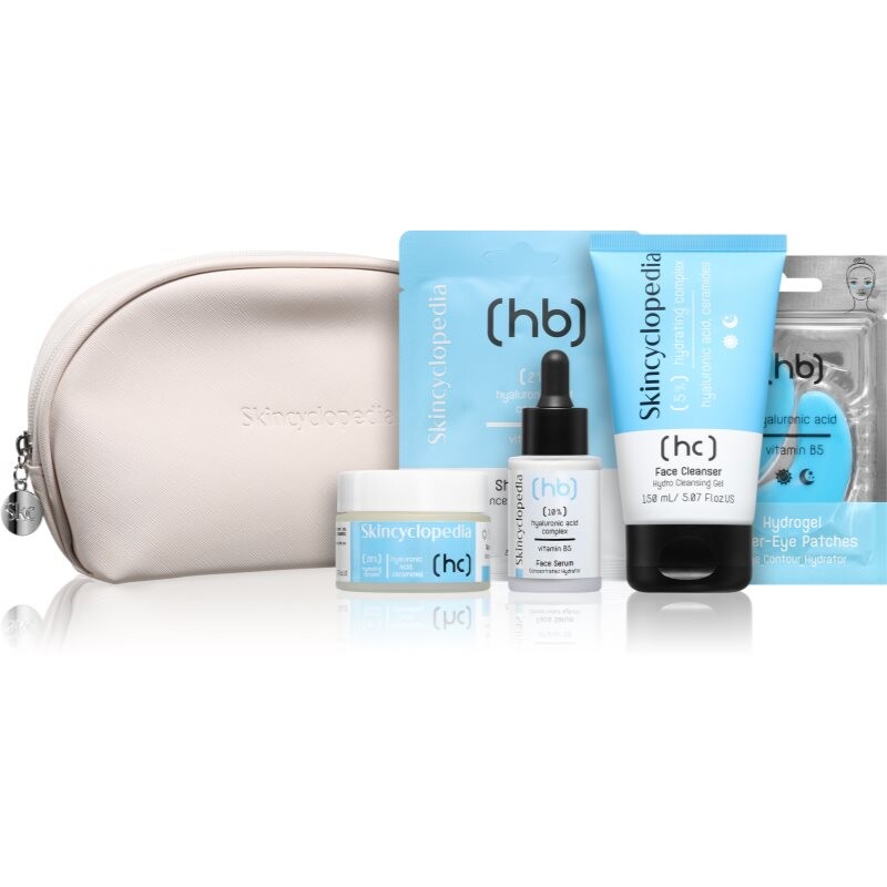 Skincyclopedia Hydration Routine gift set for hydrating and firming skin for women