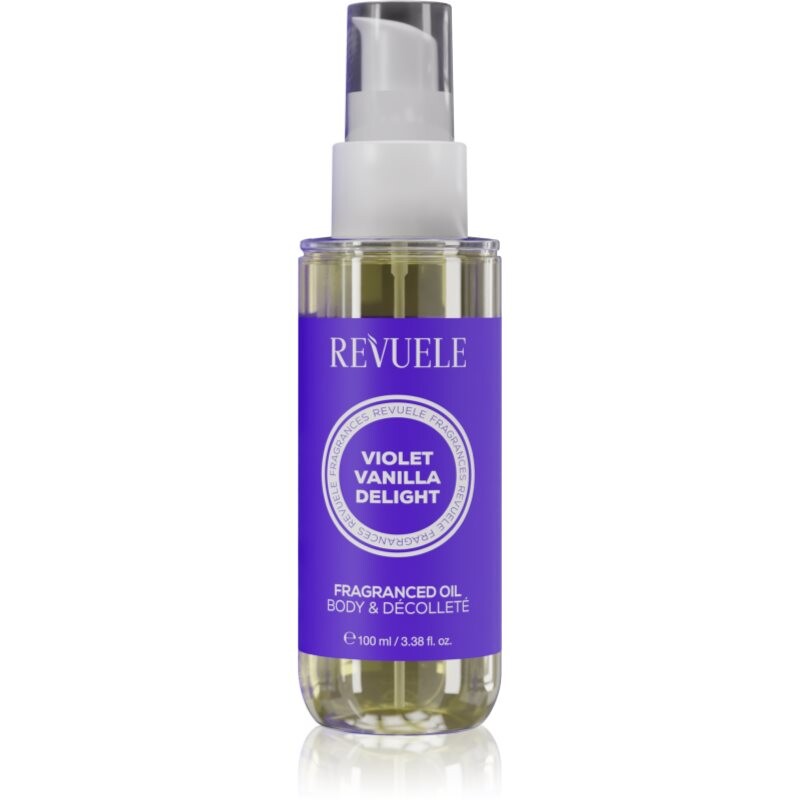 Revuele Violet Vanilla Delight Fragranced Oil perfumed oil for the body for women 100 ml