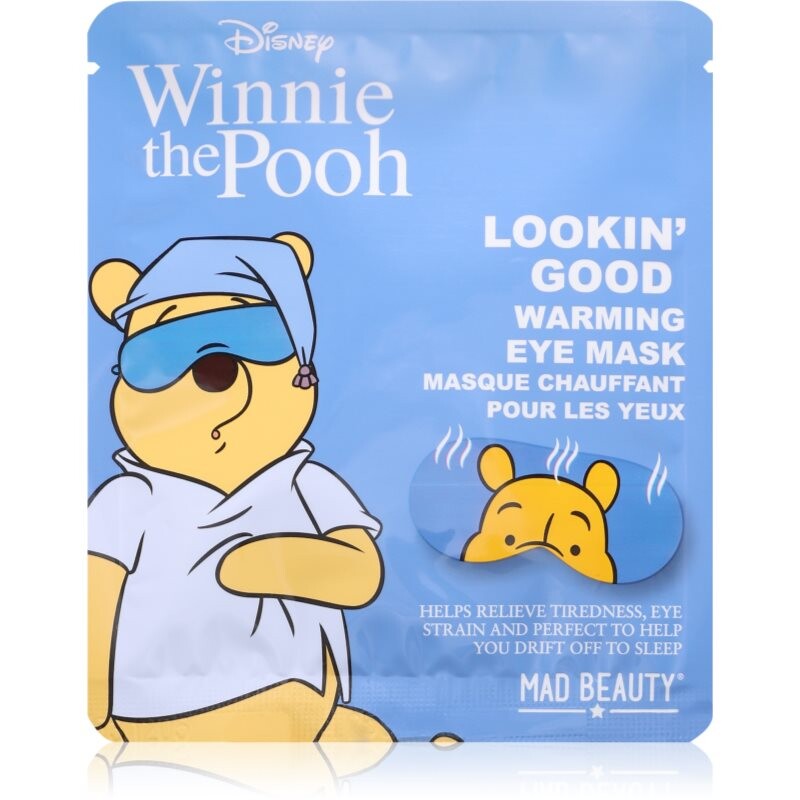 Mad Beauty Winnie Sleep Warming Eye Mask eye mask with a warming effect 1 pc