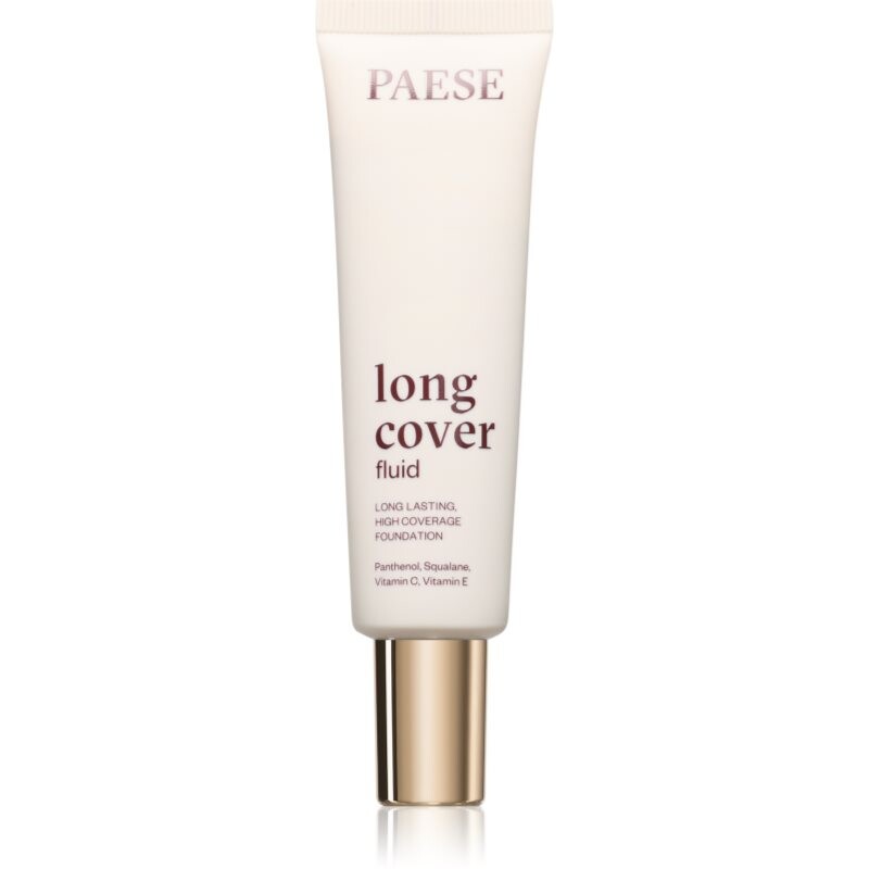 Paese Long Cover Fluid Tube Foundation full coverage foundation shade 00 nude 30 ml