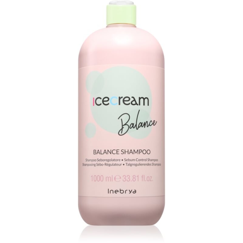 Inebrya Ice Cream Balance Shampoo shampoo for oily hair 1000 ml