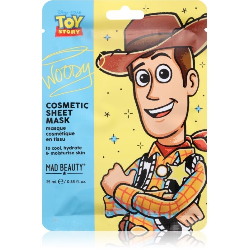 Mad Beauty Toy Story Cosmetic Face Mask sheet mask Woody 25 ml