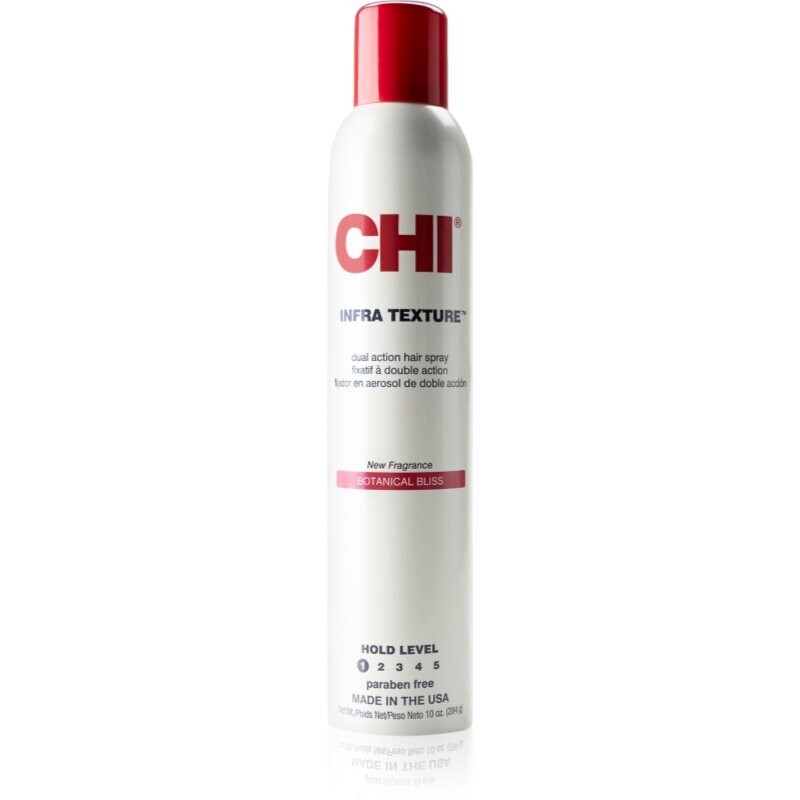 CHI Infra Botanical Bliss Texture Hair Spray hairspray for heat hairstyling 284 g