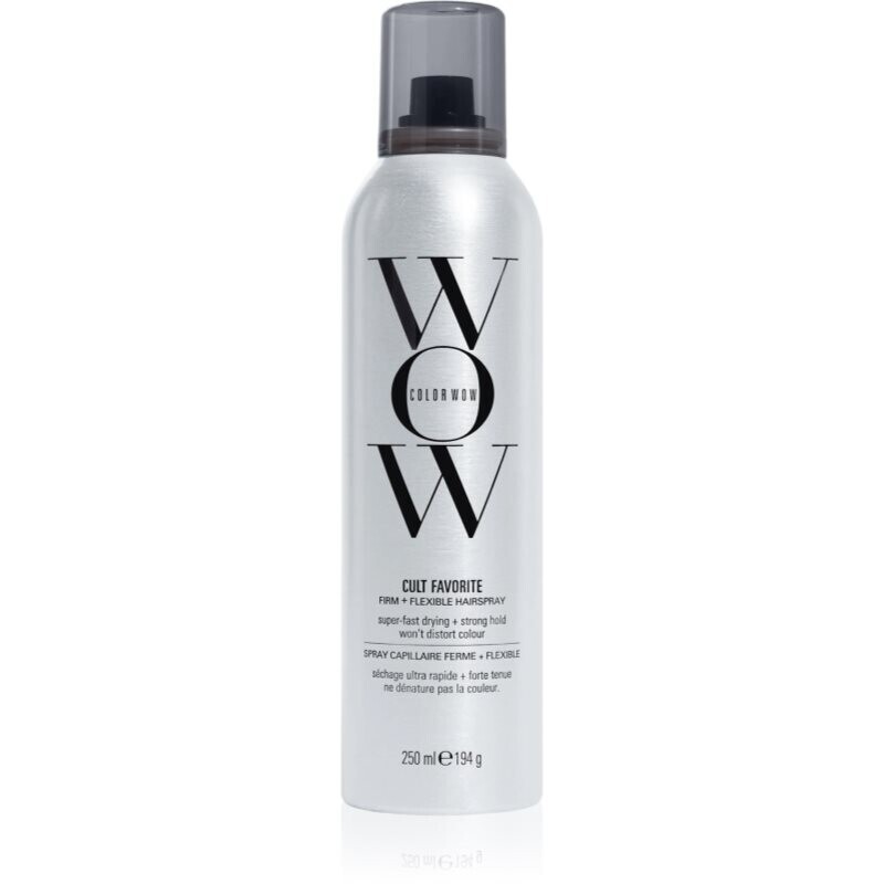 Color WOW Cult Favorite Firm + Flexible Hairspray strong-hold hairspray 250 ml