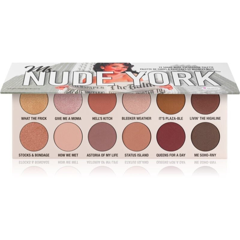 theBalm Ms. Nude York eyeshadow palette 14 g