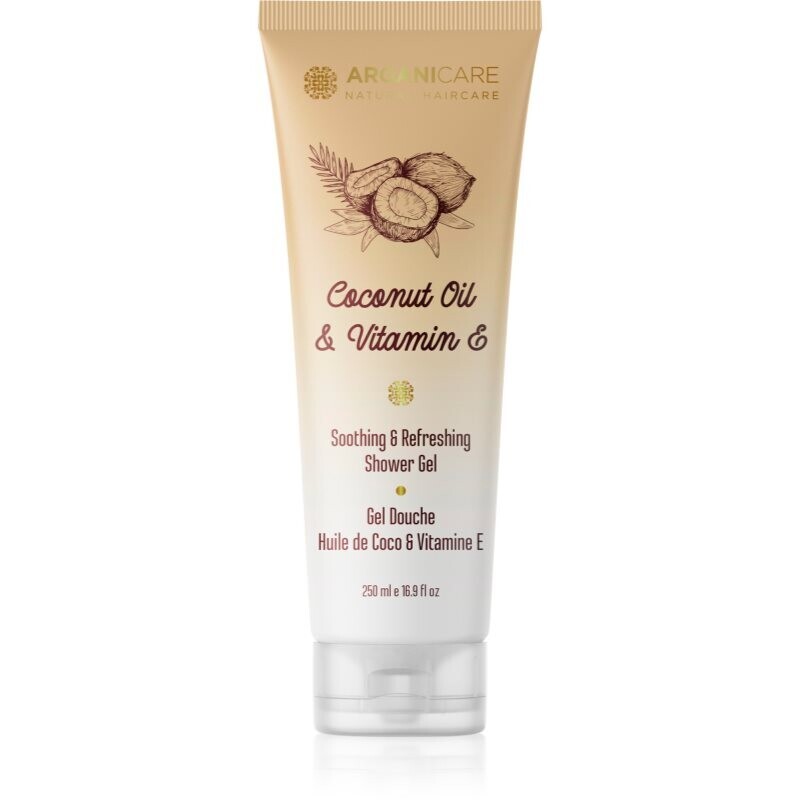 Arganicare Coconut Oil & Vitamin E Shower Gel shower gel 250 ml