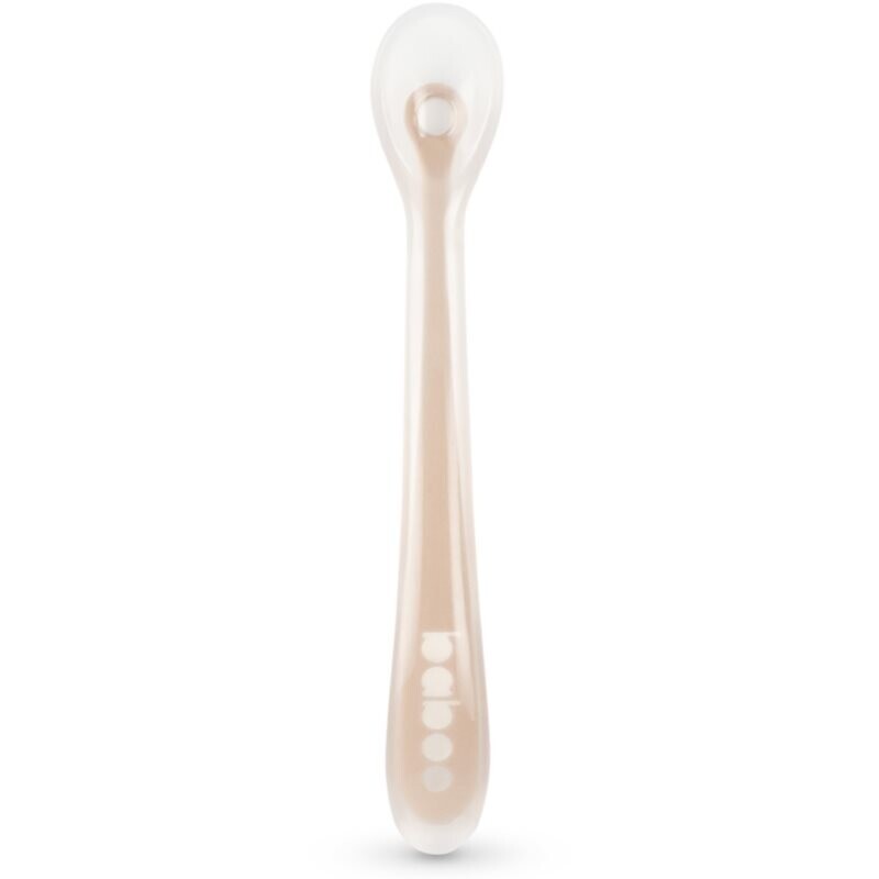 Baboo Silicone Spoon spoon Au Naturale, 6m+ 1 pc