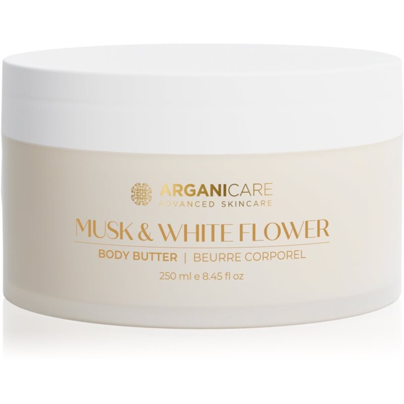 Arganicare Body Butter Musk & White Flower body butter with argan oil 250 ml