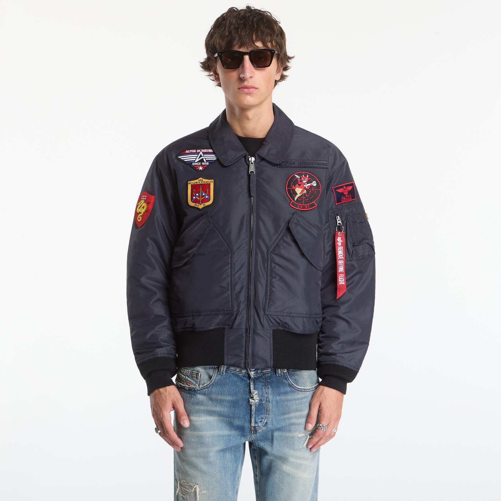 Jacket Alpha Industries CWU-45/P Devils Brigade Iron Grey XXL
