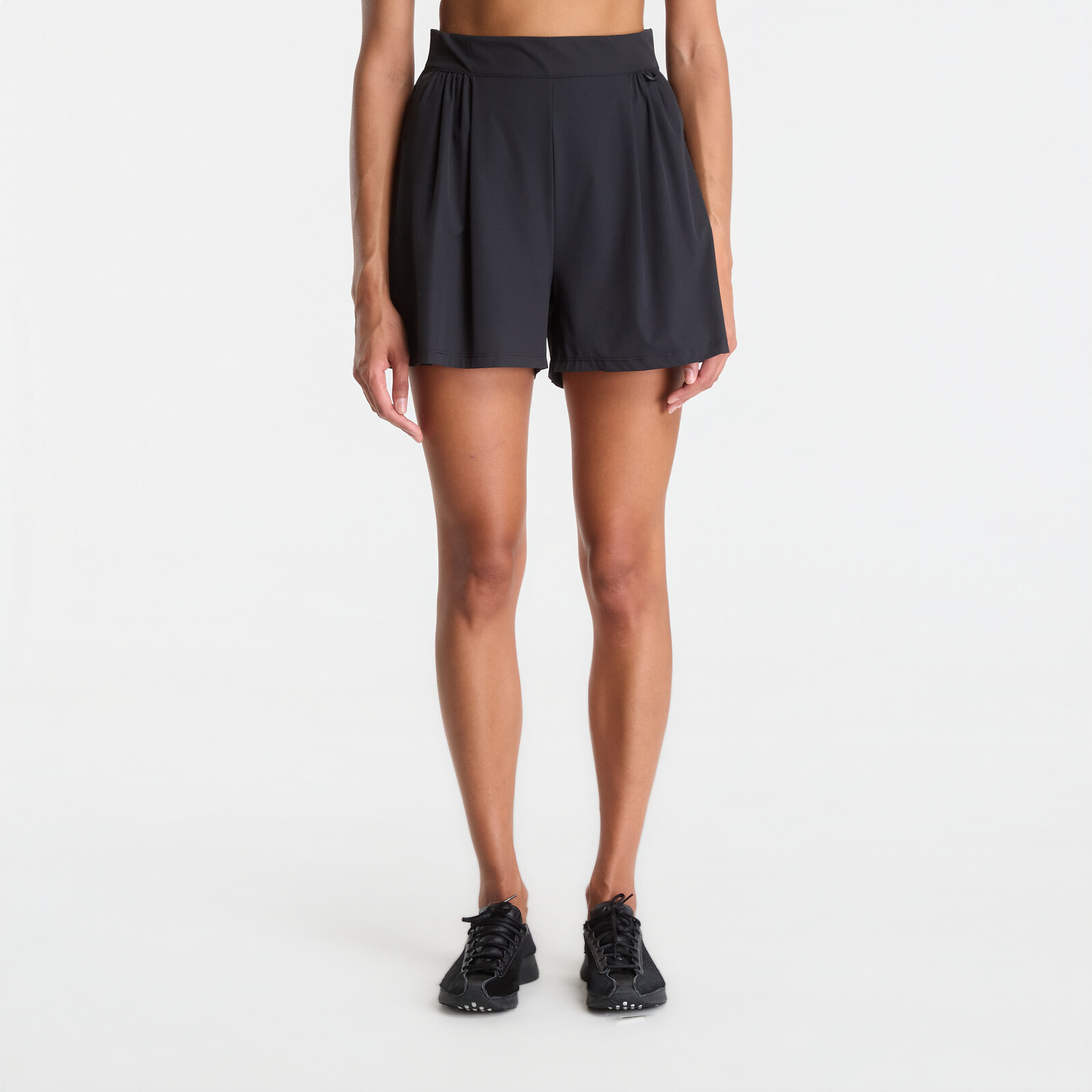 Shorts Nike 24.7 PerfectStretch Women's Dri-FIT High-Waisted Shorts Black/ Black/ Dk Smoke Grey L