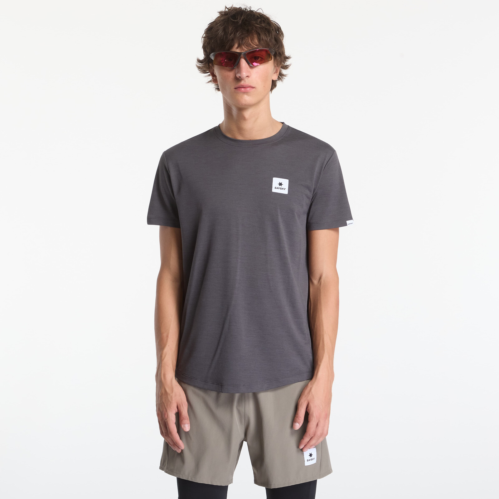 T-shirt SAYSKY Statement Combat Pro T-shirt Grey S