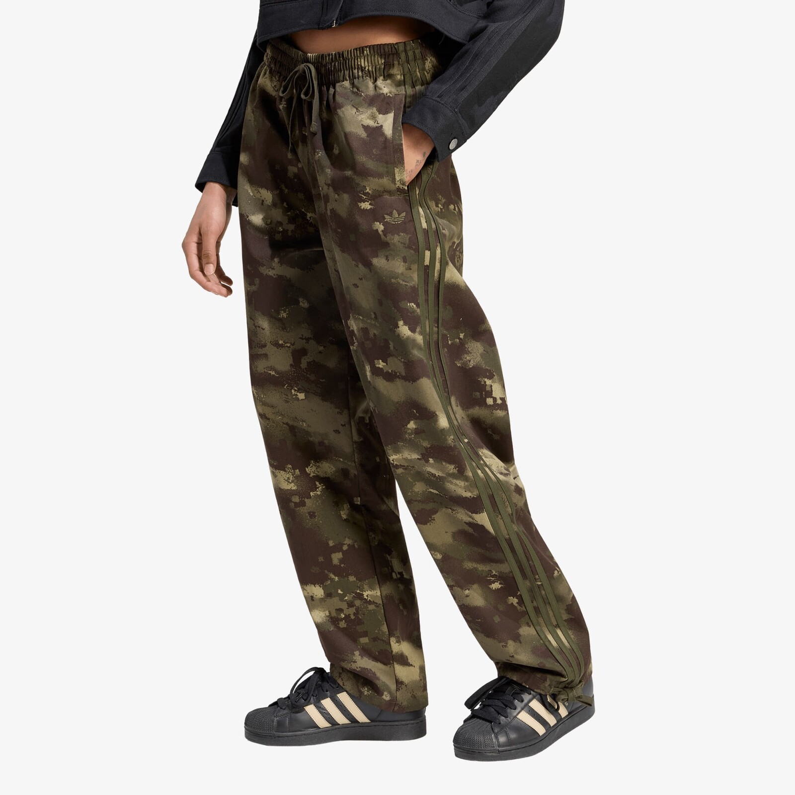 Pants adidas Cargo Pant Oversized Multicolor/ Night Cargo XS