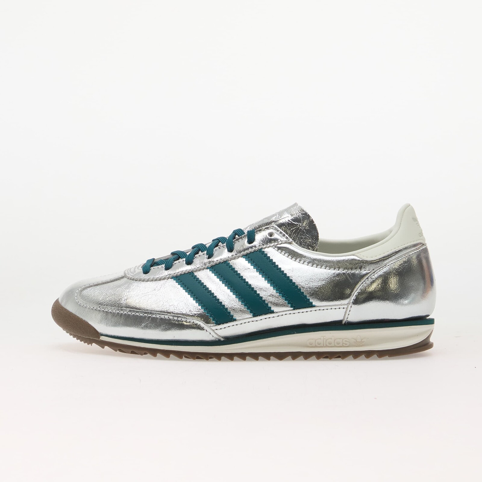 Sneakers adidas SL 72 OG Silver Met./ Rich Green/ Off White UK 4