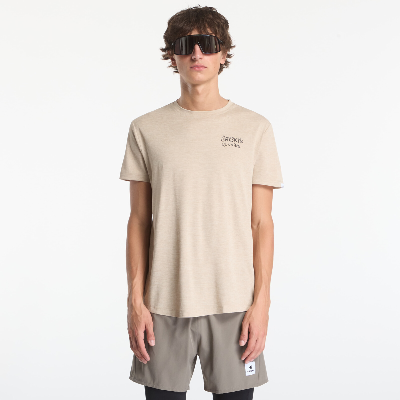 T-shirt SAYSKY Statement Combat Pro T-shirt Sand M