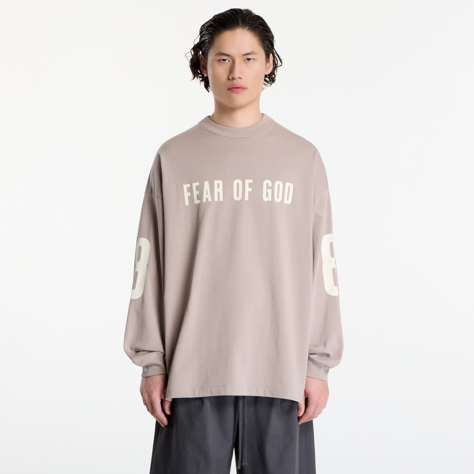 T-shirt Fear Of God Essentials Merch Long Sleeve Tee Seal Su26 L