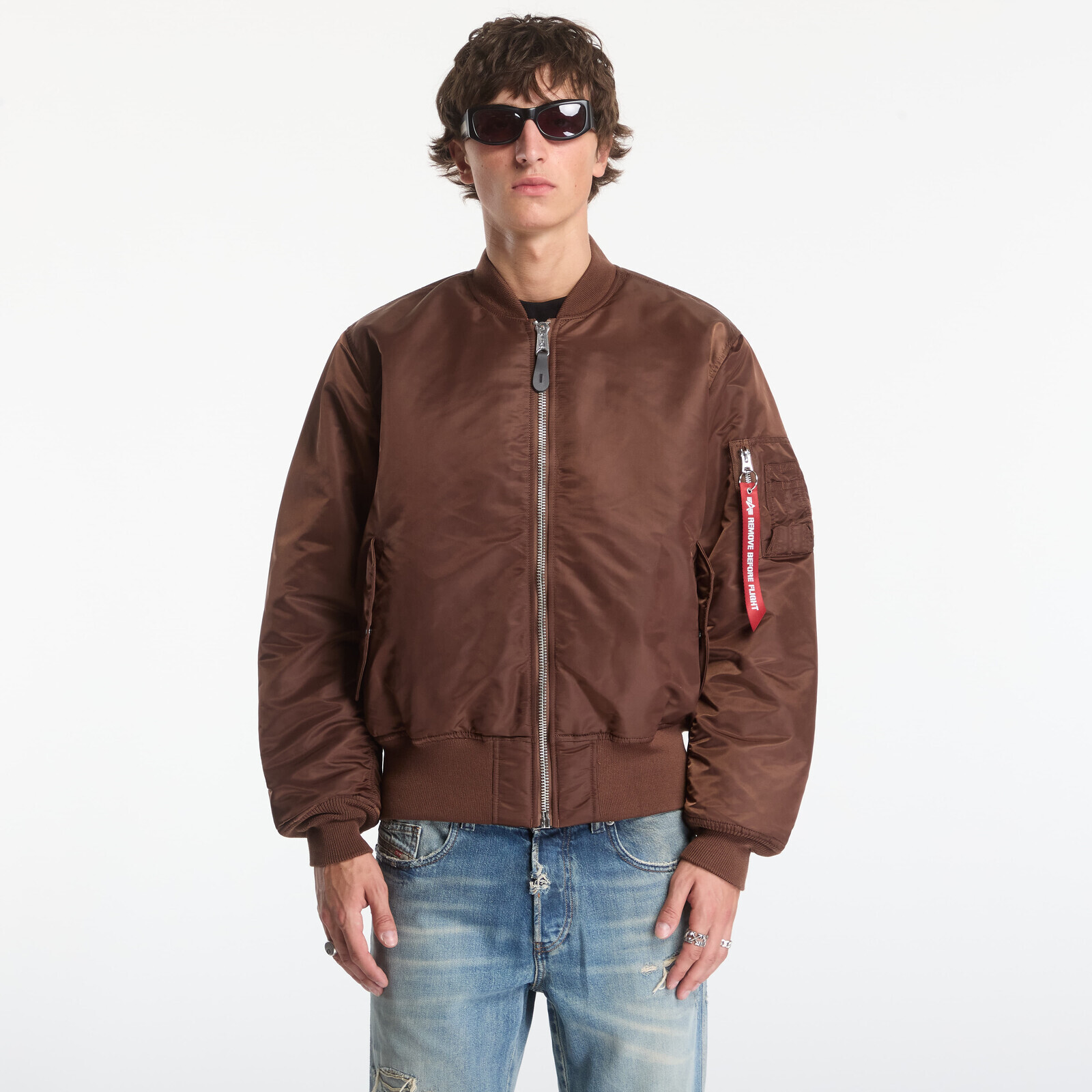Bomber Alpha Industries MA-1 Heritage Powder Brown XXL