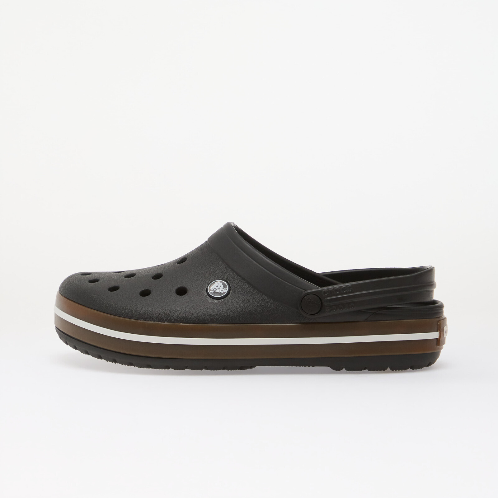 Sneakers Crocs Crocband Gum Clog Black UK 7