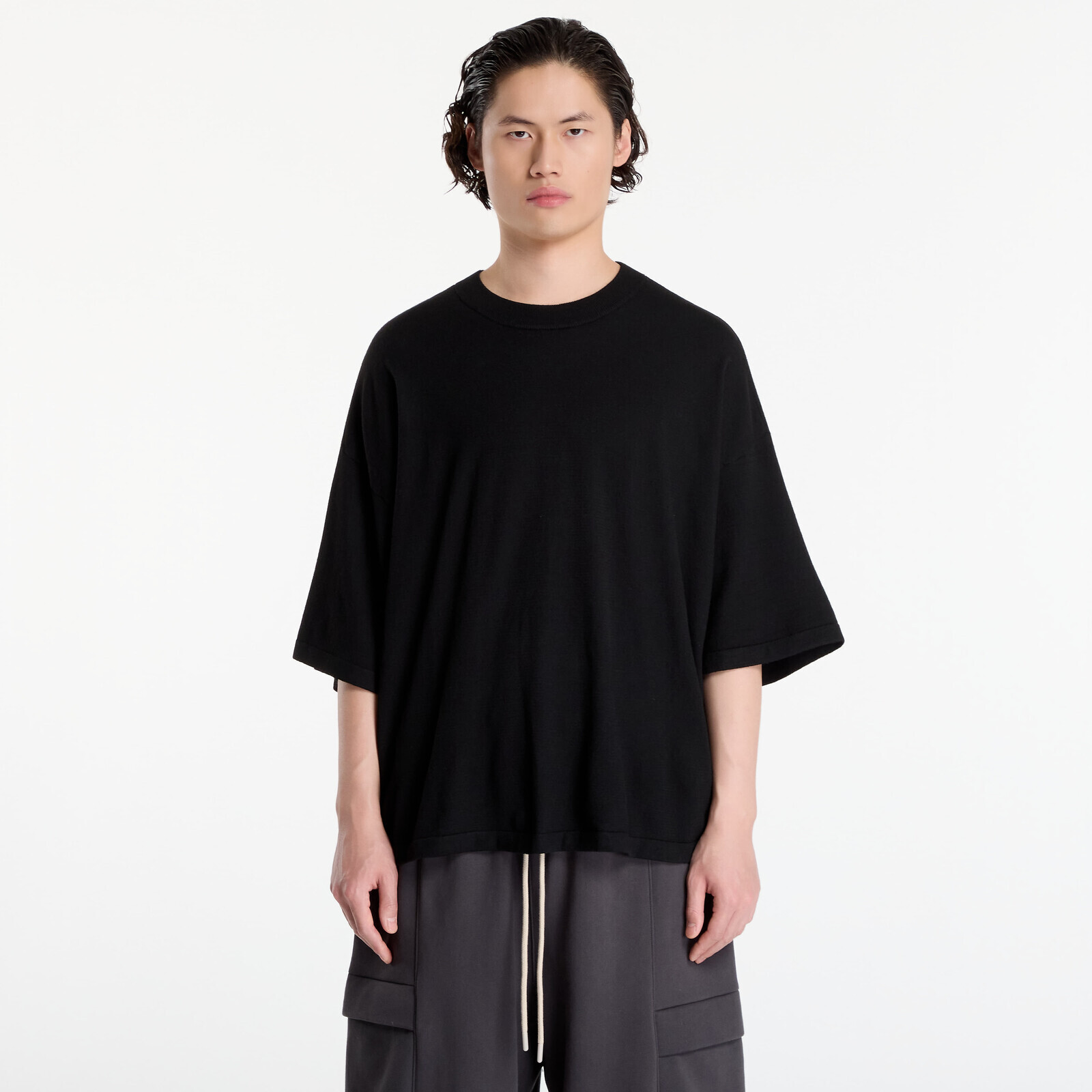 T-shirt Fear Of God Essentials Soft Knit Tee Vintage Black XL