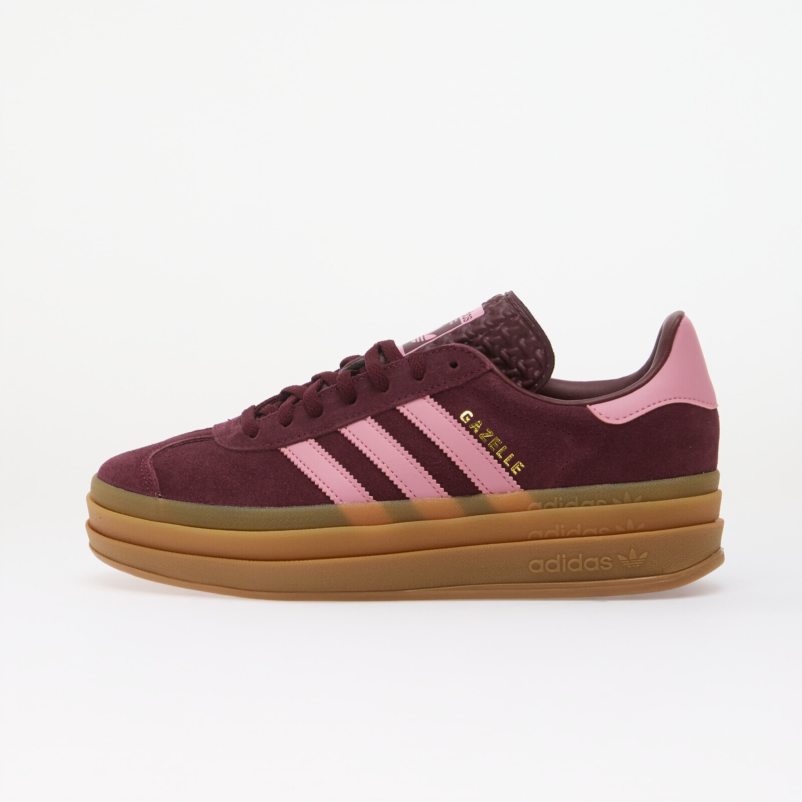 Sneakers adidas Gazelle Bold Maroon/ St Tropic Bloom/ Gold Met. UK 3.5