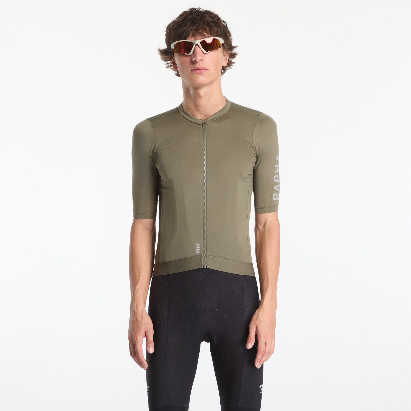 Rapha Men's Pro Team Training Jersey III Moss Green/ Smoky Silver L