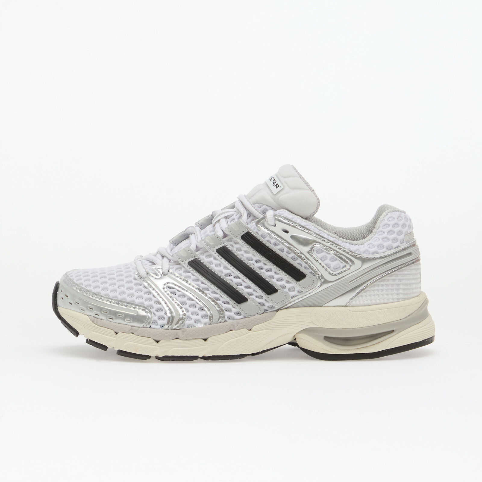 Shoes adidas Adistar Control 5 Ftwr White/ Silver Met./ Grey One 5.5