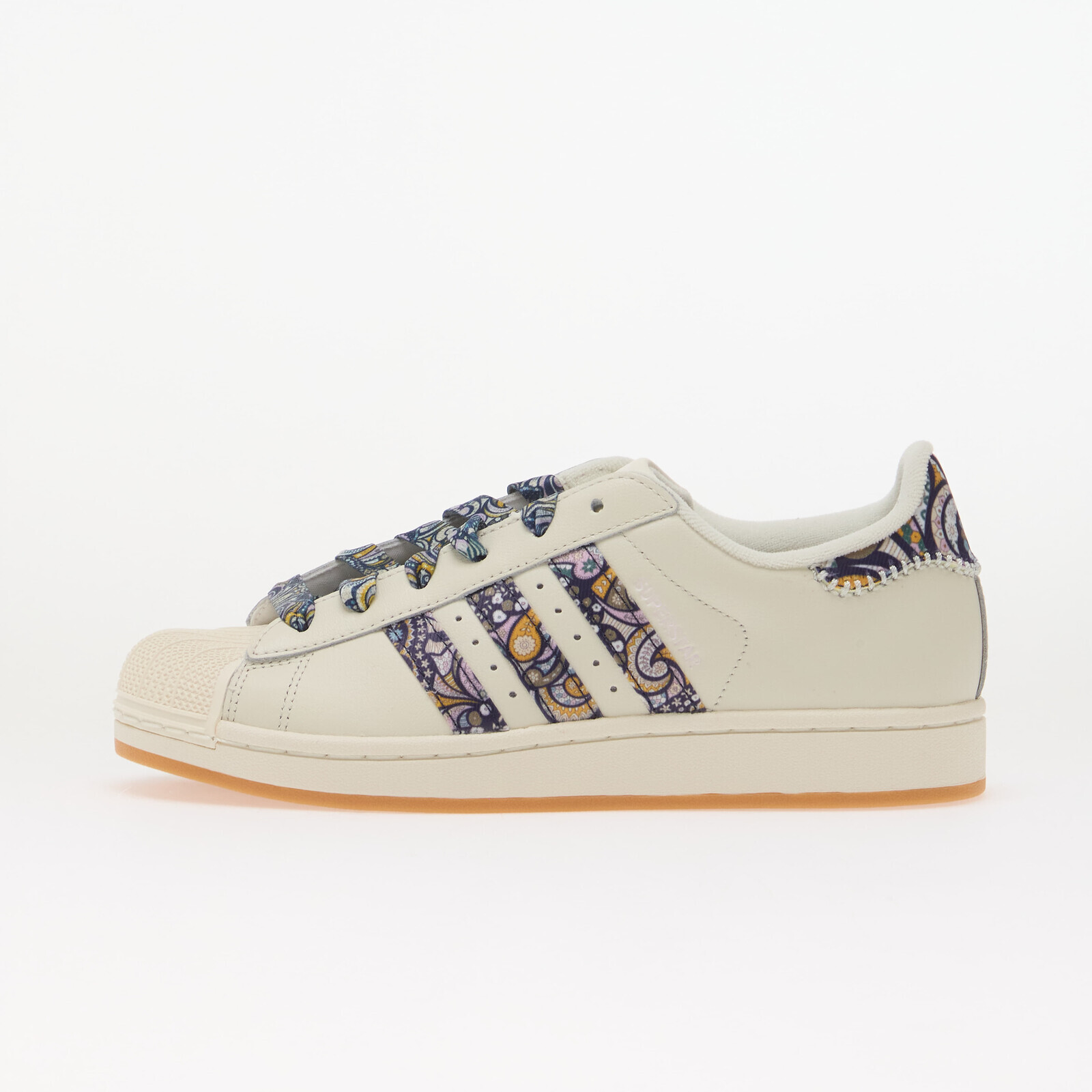 Sneakers adidas x Liberty London Superstar II Kids Core White/ Orchid Fusion/ Gum 1 UK 4