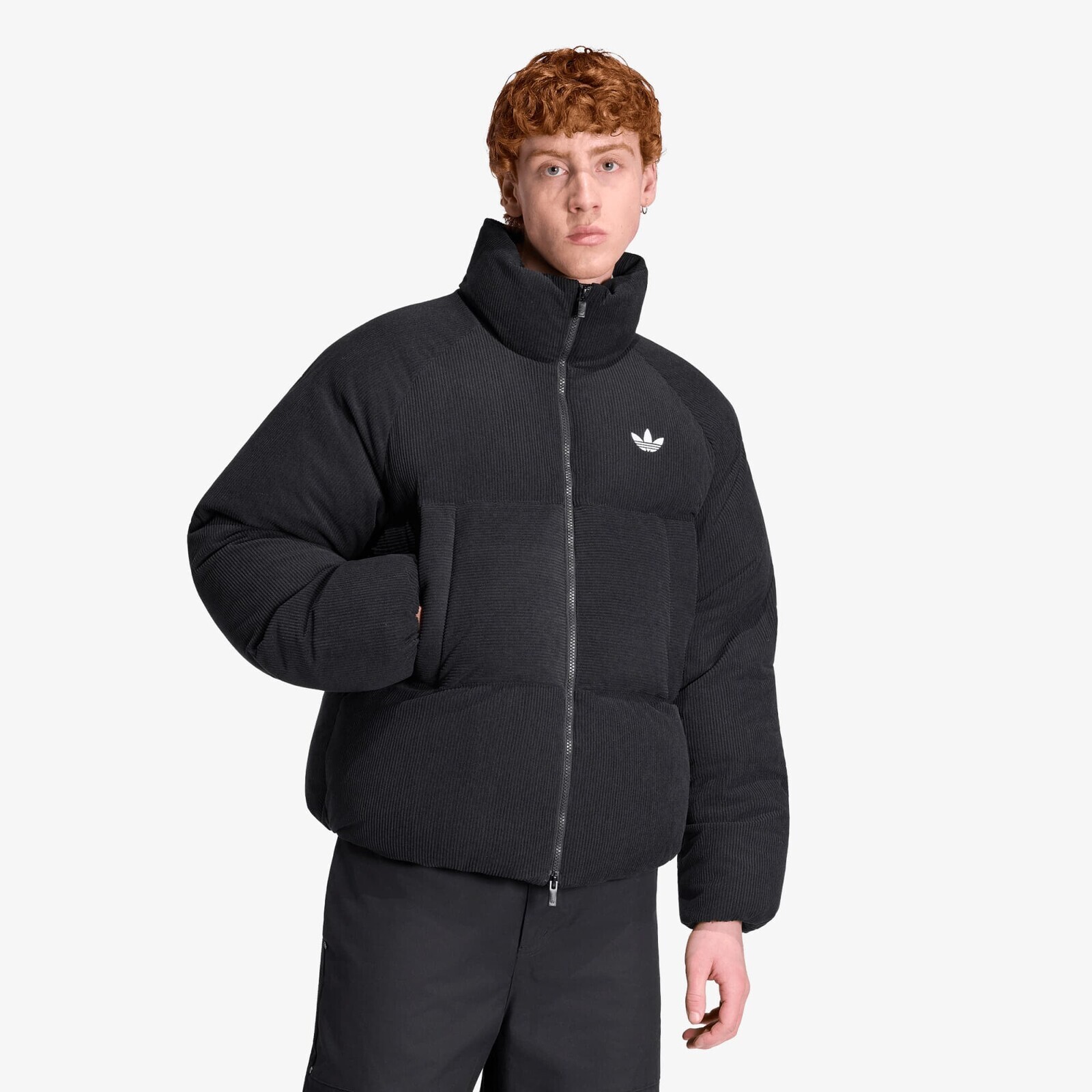 Jacket adidas Corduroy Puffer Jacket Black M