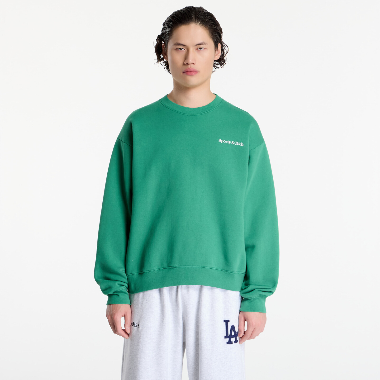 Sweatshirt Sporty & Rich Fitness 94 Crewneck UNISEX Kelly XL