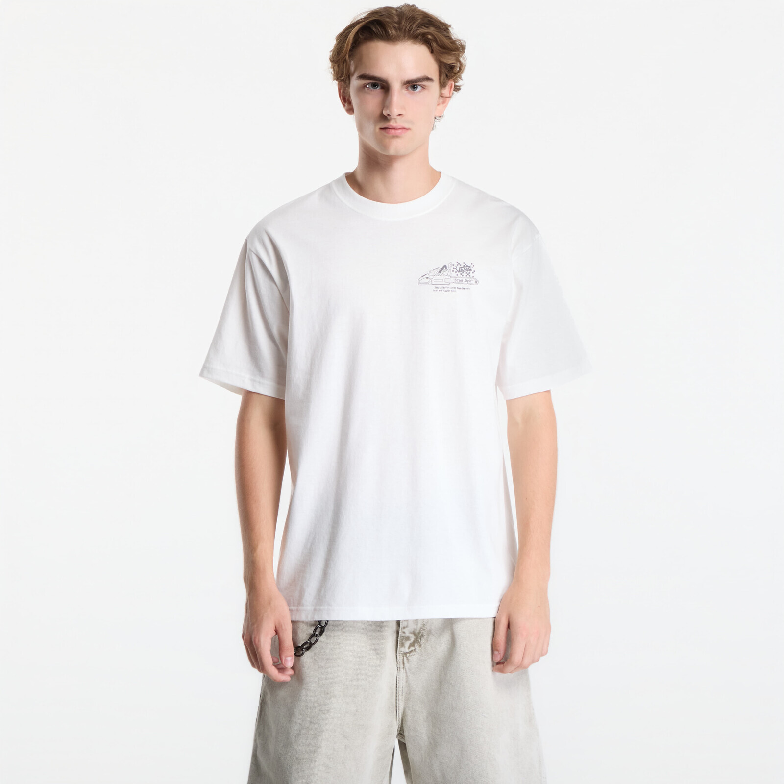 T-shirt Vans Dirt Trip SS Tee White XL
