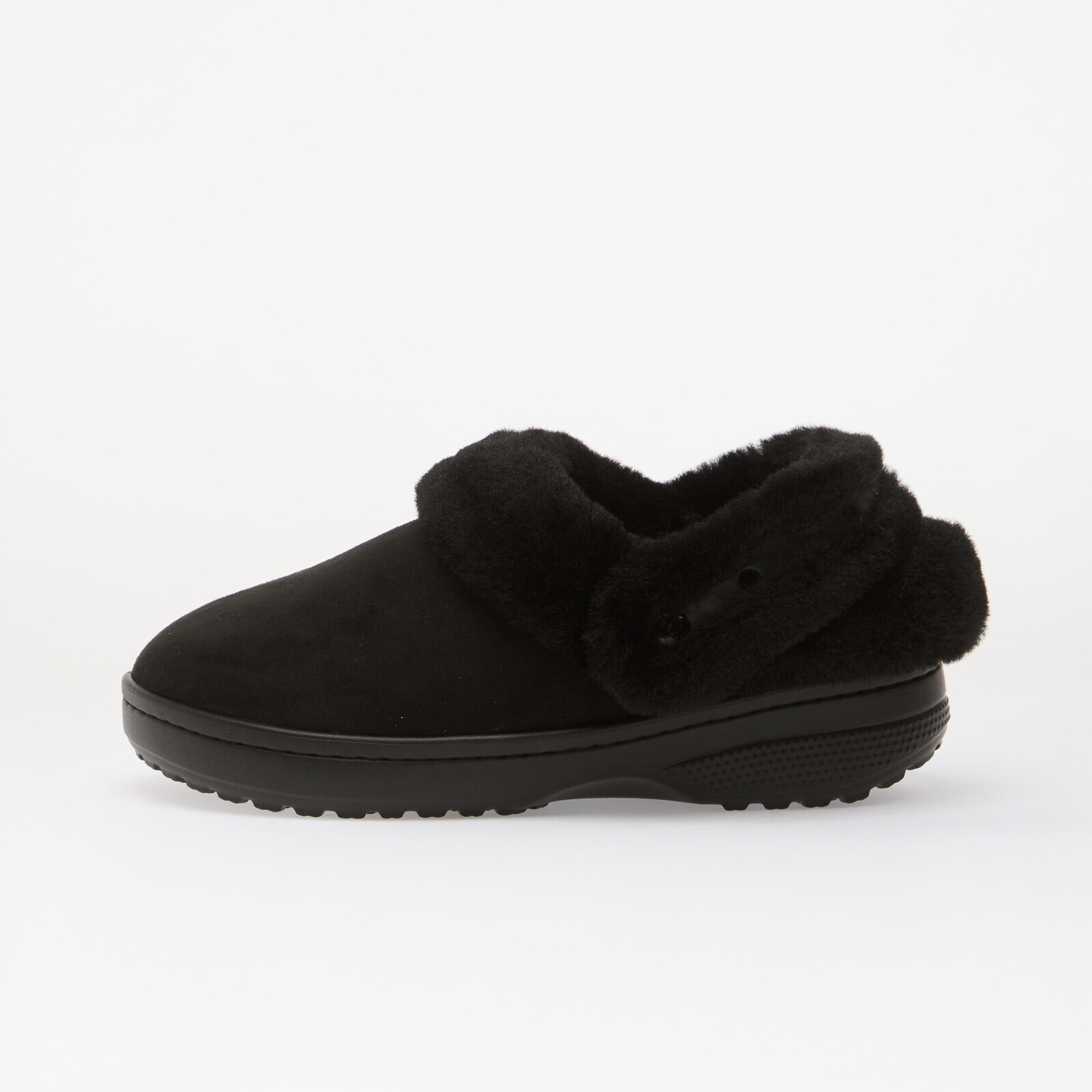 Shoes Crocs Classic Unfurgettable Sueded Clog Black 8