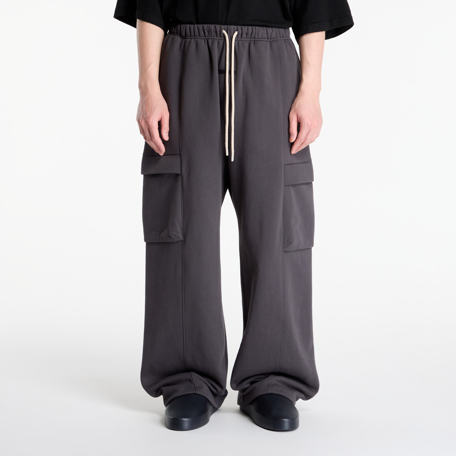 Pants Fear Of God Essentials Cargo Relaxed Sweatpant Iron Grey L
