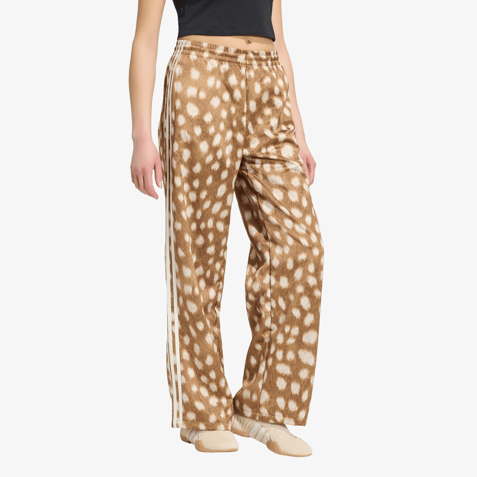 Pants adidas Animal Print Firebird Trackpant Brown Desert S
