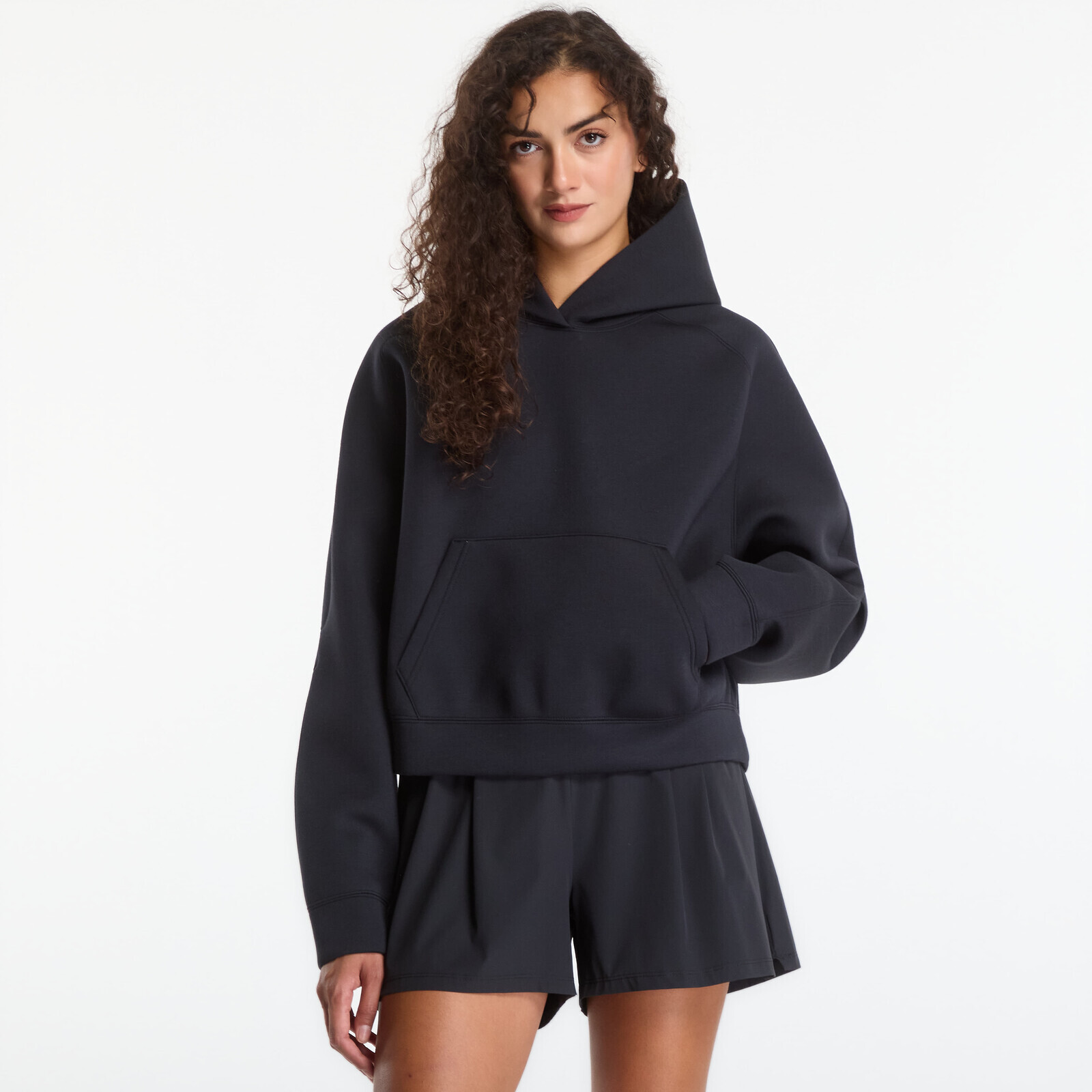Sweatshirt Nike Pregame Fleece Women's Oversized Hoodie Black/ Black S