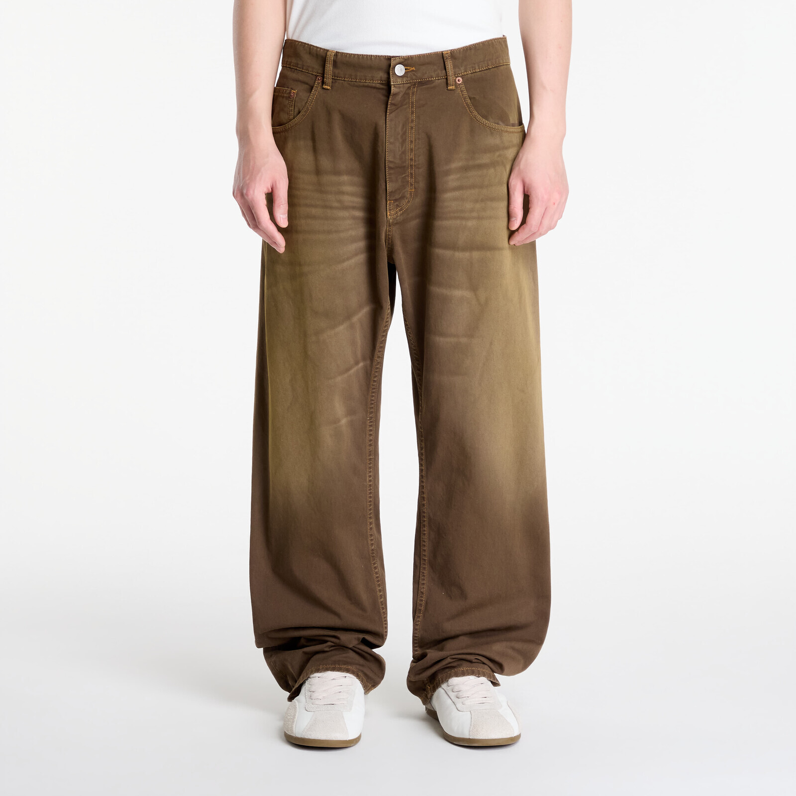Pants MM6 Pants 5 Pockets Brown 34