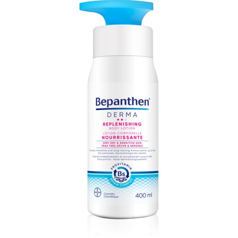 Bepanthen DERMA Replenishing Body Lotion nourishing body lotion for skin regeneration 400 ml