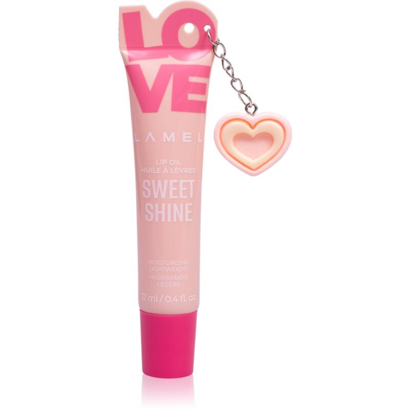 LAMEL Love Sweet Shine moisturising oil for lips shade 04 Tea Rose 12 ml