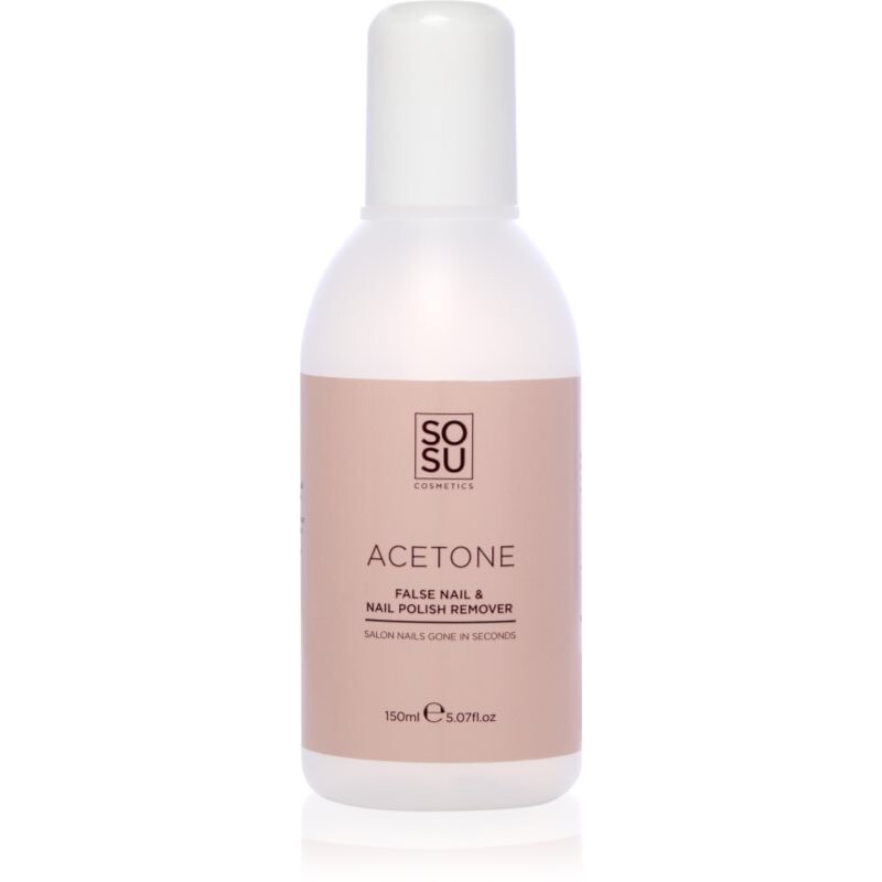 SOSU Cosmetics Gone Girl Acetone nail polish remover 150 ml