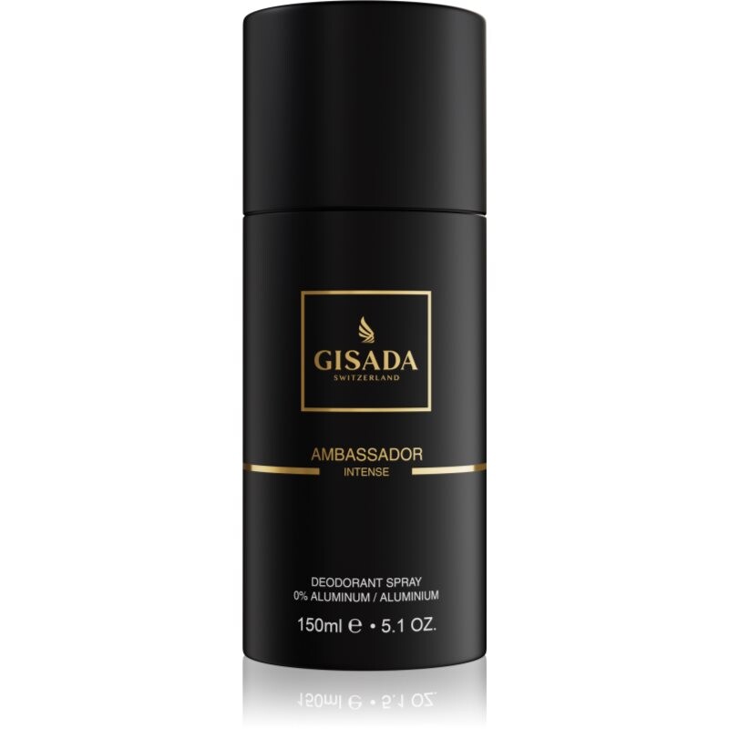 Gisada Ambassador Intense deodorant spray aluminium-free for men 150 ml