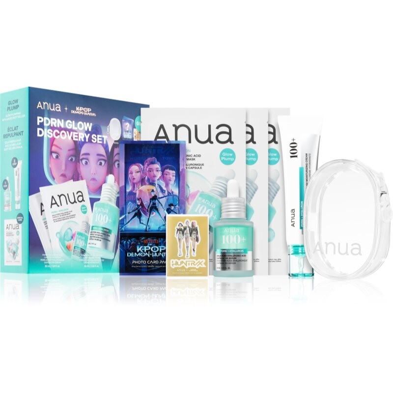 Anua K-Pop Demon Hunters PDRN Discovery Set gift set with firming effect