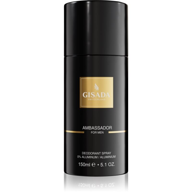 Gisada Ambassador deodorant spray aluminium-free for men 150 ml